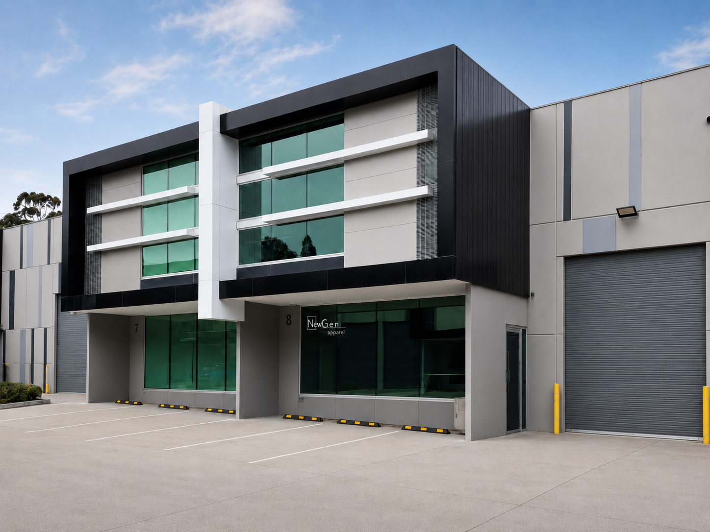 NewGen Melbourne warehouse exterior