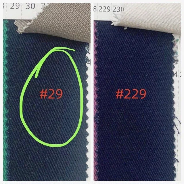Navy fabric selection #29