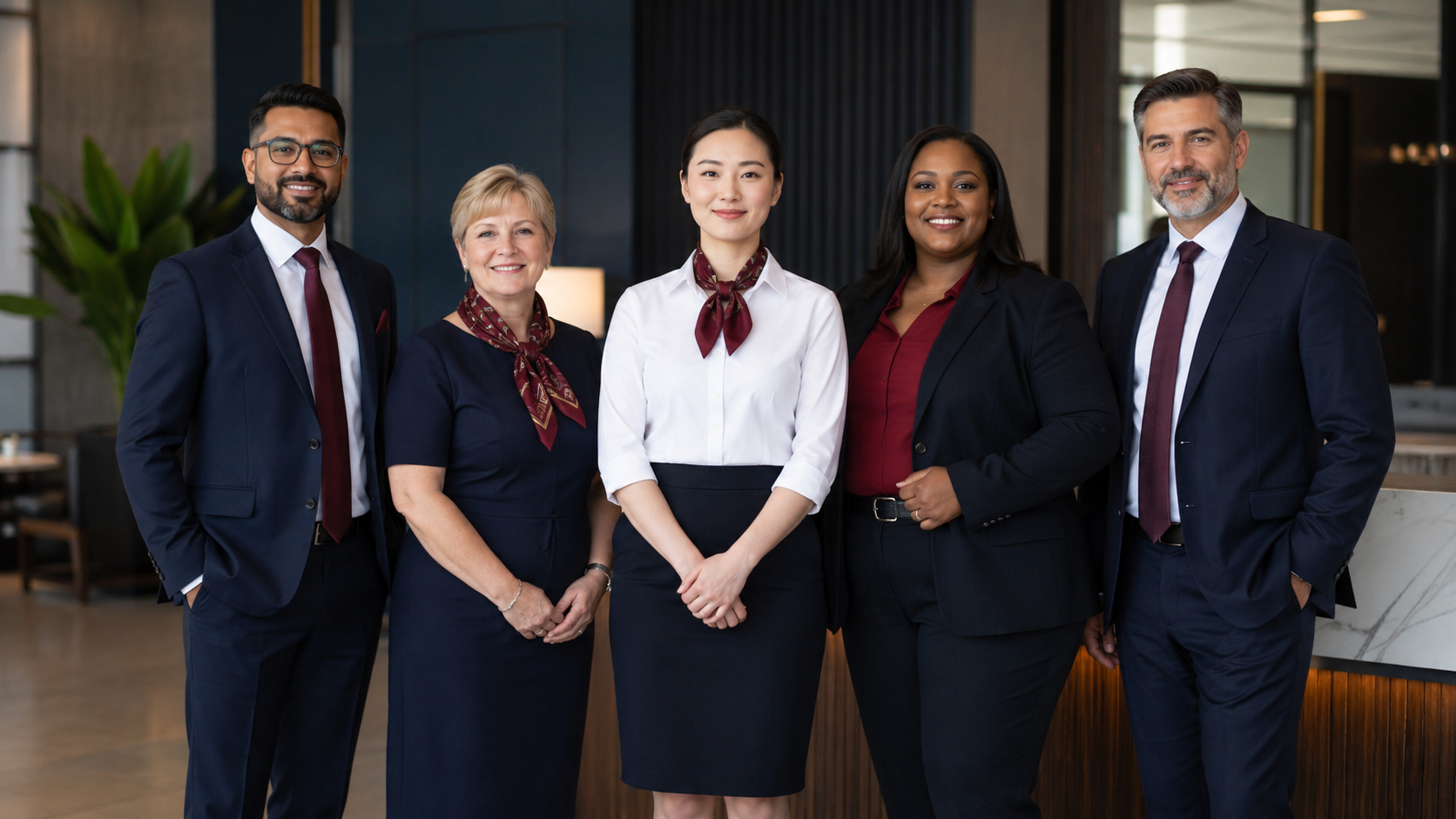 Corporate and formal uniforms