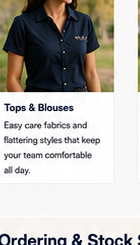 Educator uniform top
