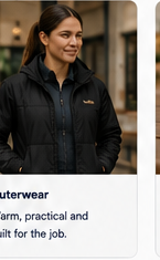 Retail outerwear